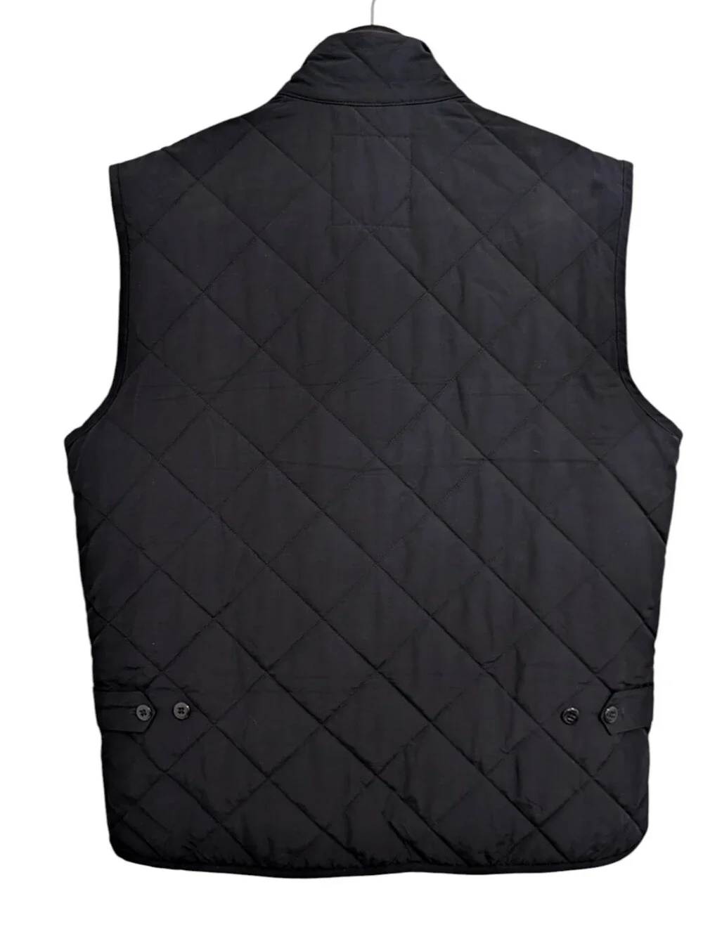 J.Crew Men’s Sussex Quilted Vest PrimaLoft Black Size M Style AQ430